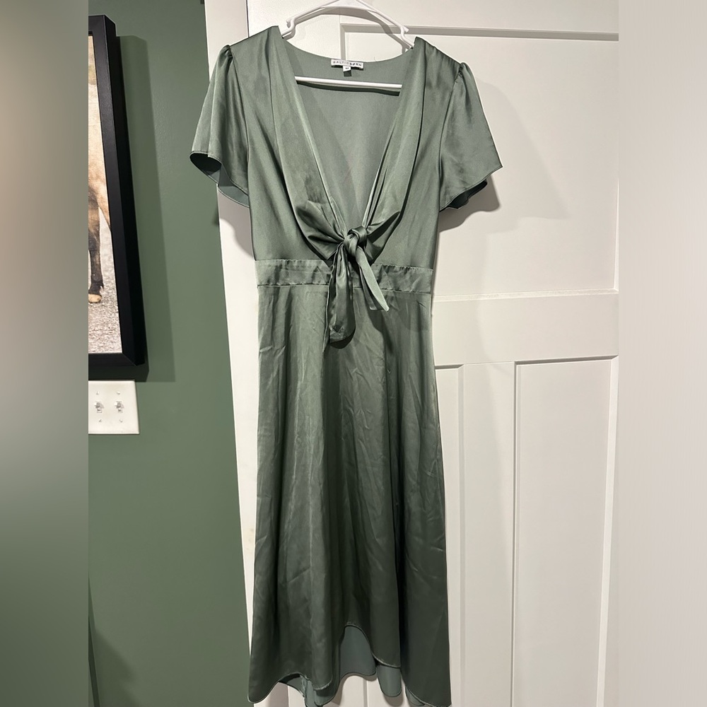 Baltic born tie front dress